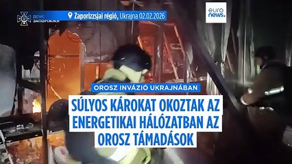 Ismét jelentős károkat okoztak az ukrán energiahálózatban az orosz támadások