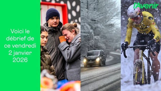 Le Récap' de ce vendredi 2 janvier 2026
