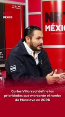 📊🏙️ El alcalde Carlos Villarreal dio a conocer que desarrollo económico, seguridad, infraestructura, imagen urbana y programas sociales serán los cinco proyectos prioritarios que guiarán el trabajo del municipio el próximo año.