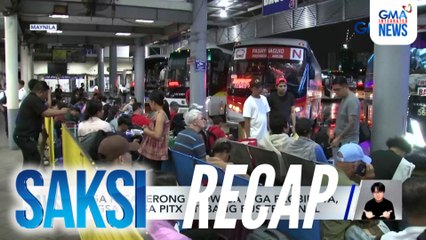 Saksi: (Part 1) Sitwasyon sa mga bus terminal; Rider, patay matapos masalpok ng SUV sa QC;