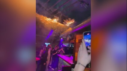 Así se originó el incendio en la estación de Suiza: sorprende la reacción de los presentes