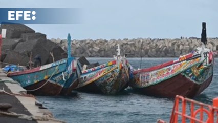 Un cayuco con 283 personas llega a El Hierro después de seis días en el mar