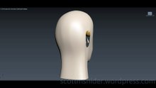 Flame: 3DS MAX Practice Polygon Modeling Head Model Video #86 (01-02-2026)