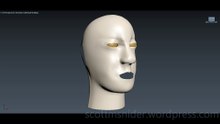 Flame: 3DS MAX Practice Polygon Modeling Head Model Video #87 (01-02-2026)