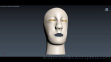 Flame: 3DS MAX Practice Polygon Modeling Head Model Video #88 (01-02-2026)
