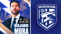 Benjamin Mora llega como nuevo director técnico al equipo de China Wuhan Three Towns