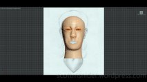 Flame: 3DS MAX Practice Polygon Modeling Head Model Video #91 (01-02-2026)
