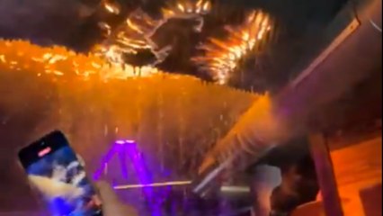 Le fiamme che corrono lungo il soffitto, i ragazzi che filmano e ballano: il nuovo video girato prima della catastrofe