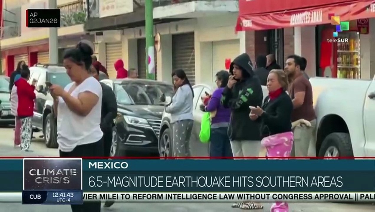 Mexico, 6.5-magnitude earthquake hits Southern...
