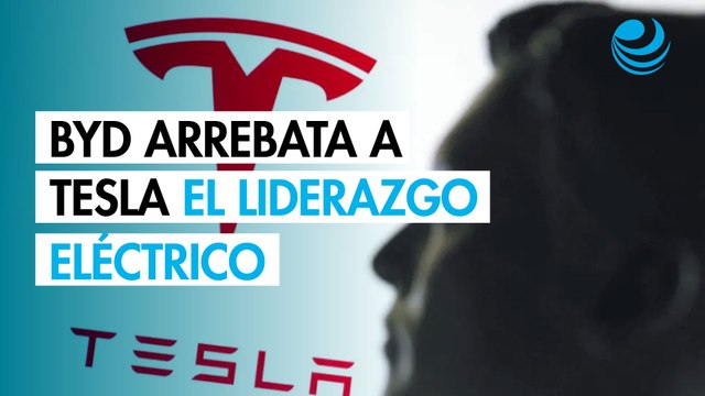 BYD supera a Tesla y lidera el mercado global de autos eléctricos