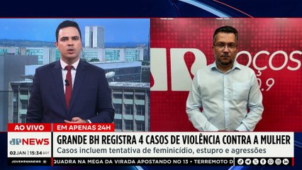 Grande BH registra quatro casos de violência contra a mulher em apenas 24h | TEMPO REAL