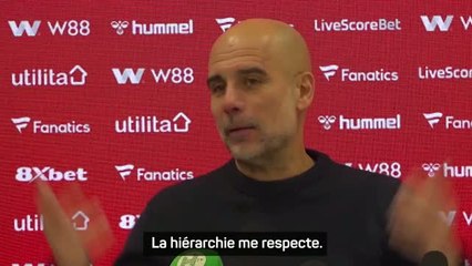 Man. City - Guardiola : "Vous voulez me licencier ?"
