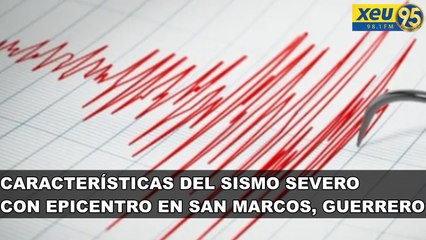 Características del sismo que se percibió en Veracruz, con epicentro en San Marcos, Guerrero