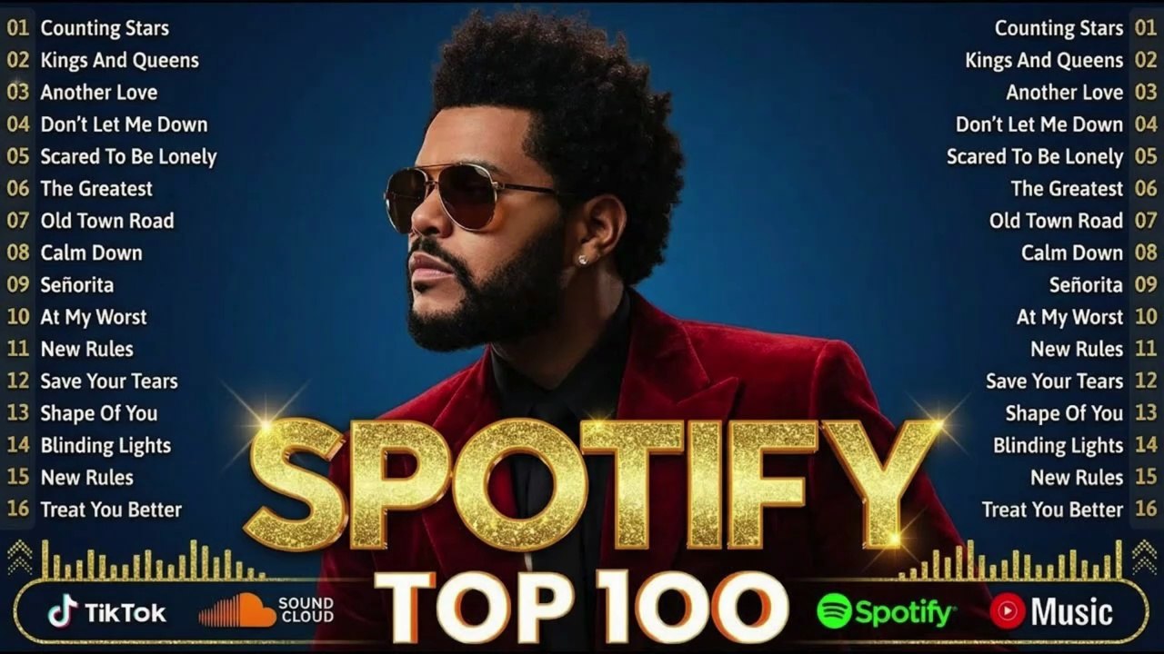 Spotify 🌲 Billboard Hot 100 Top 10 🍁 Justin Bieber, Dua Lipa, Ed Sheeran, Bruno Mars, Selena Gomez