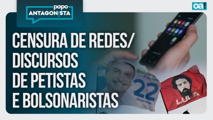 Censura de redes sociais/Discursos de petistas e bolsonaristas | Papo Antagonista - 02/01/2026