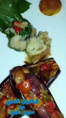 Eggplant with carrot and rocket sauce #youtube #instagram #facebook #food #instgram #bishoy #chefbishoy #youtube #chefbishoy #cheffood
