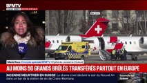 Incendie à Crans-Montana: au moins 50 grands brûlés ont été transférés partout en Europe