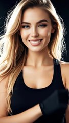 video_舌を出しながら微笑む。カメラがプッシュイン__veo-3.1-fast-relaxed__[Close-up] sexy fitness model in sportswear, toned body, studio dramatic lighting_296715721528460_9x16.png_1