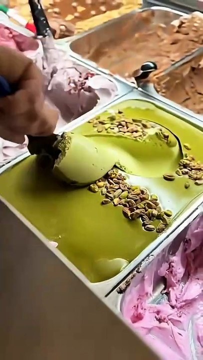 ice Cream gelato #icecream #dessert #food #cake #chocolate #foodie #streetfood #shorts