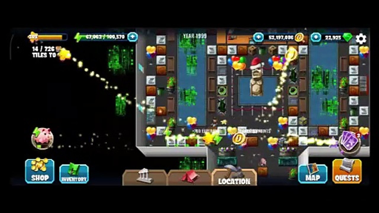 YEAR 1999, Diggy's Adventure, NEW YEAR'S EVE 2025, Story Tasks only.