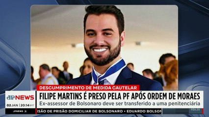 Filipe Martins é preso pela PF após ordem de Alexandre de Moraes