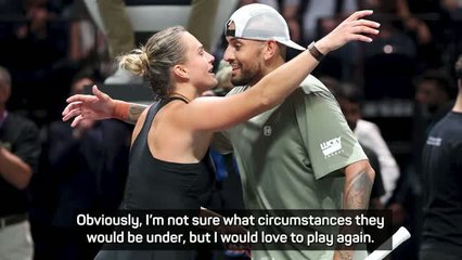 Kyrgios hints at 'Battle of the Sexes' sequel