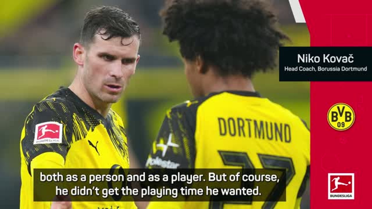 Gross leaving Dortmund to chase World Cup place - Kovač