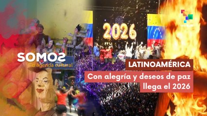 Llegada de 2026 en Latinoamérica SOMOS 02-01-2026