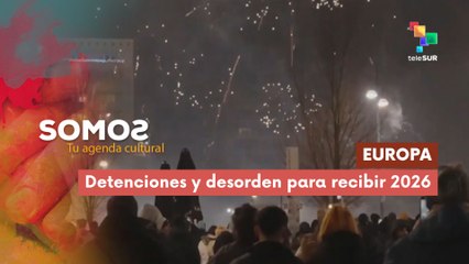 Europa | Detenciones y desorden para recibir 2026 SOMOS 02-01-2026