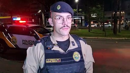 Conforme PM, autor de agressão teria se irritado com morador de rua pedindo dinheiro