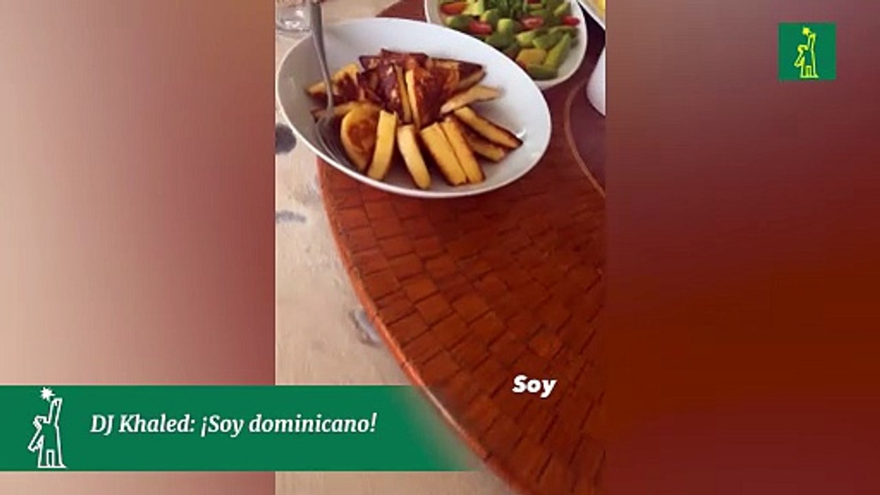 DJ Khaled: ¡Soy dominicano!
