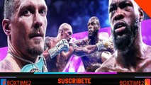 CERCA DE CONCRETARSE OLEKSANDR USYK VS DEONTAY WILDER DEFINITIVAMENTE VA A SUCEDER
