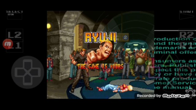 Real Bout Fatal Fury Ryuji Yamazaki vs Blue Mary luta completa