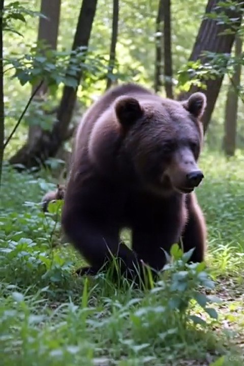 Title Options (Use ONE): "The Funniest Bear in the Jungle 😂 | Realistic Wildlife Comedy" "This Bear Thinks He Is Jungle King 😂🧸"#GlobalFunStudio #Magic