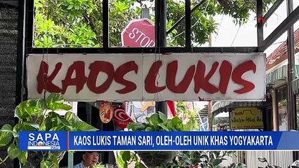 Berburu Oleh-oleh Seni di Jogja, Kaos Lukis Seniman Taman Sari Tawarkan Desain Eksklusif