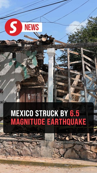 Strong earthquake hits Mexico, kills two and rattles capital