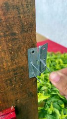 How to fix loose door hinges with rivets