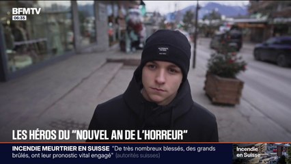 Incendie à Crans-Montana: ils sont intervenus pour sauver de nombreuses vies