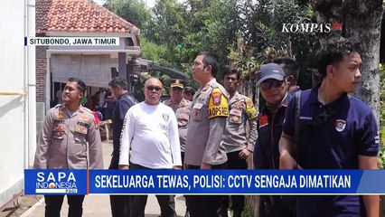 Pembunuhan Satu Keluarga di Situbondo, CCTV Rumah Korban Diduga Sengaja Dimatikan