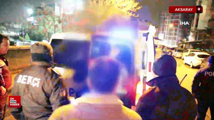 Aksaray'da kavga edip polisten kaçan şüpheliler kovalama sonunda yakalandı