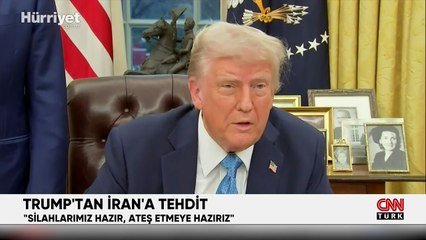 Trump’tan İran'a ‘vururuz’ tehdidi