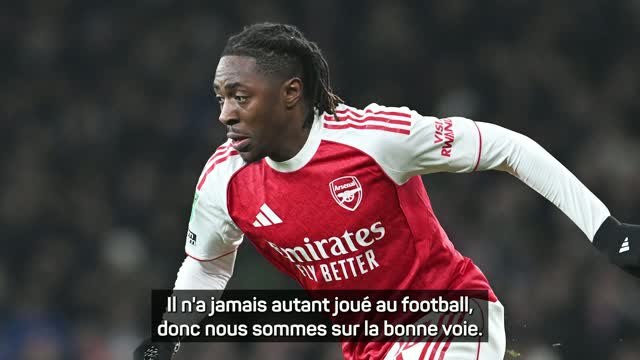 Arsenal - Arteta : Eze n'a jamais autant joué