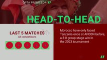 Morocco v Tanzania - Opta Predictor