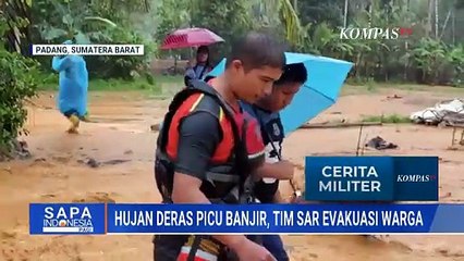 Banjir Bandang Terjang Pasar Lalang Padang: Rumah Rusak, 15 KK Mengungsi