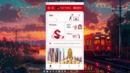 شرح ومراجعة لمنصة ربح جديدة لربح 2.25$ يوميا من خلال موقع Crest Trading | عرض لنتائج السحب