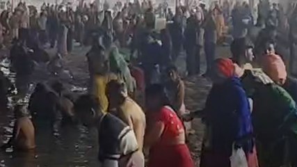 प्रयागराज में आस्था का जनसैलाब