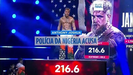 Polícia da Nigéria acusa motorista envolvido no acidente fatal com Anthony Joshua de condução perigosa