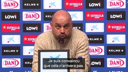 Espanyol - Manolo González : "Les supporters du Barça ne sont pas en mesure de donner des leçons"