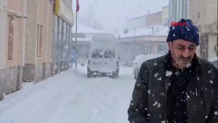 Göle buz kesti; termometreler eksi 39,7 dereceyi gösterdi