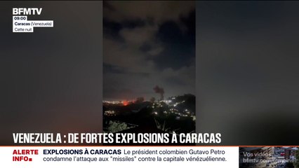 Explosions au Venezuela: Caracas dénonce une "très grave agression militaire" des États-Unis et décrète l'état d'exception